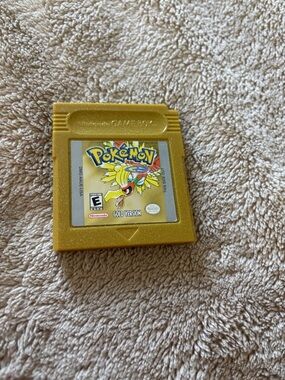 Pokemon Gold Version (Nintendo Game Boy Color, 2000) Authentic Tested & Working